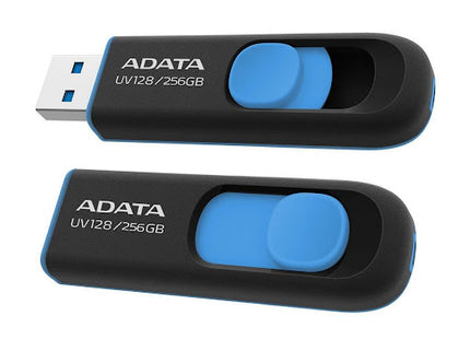 Memoria USB ADATA UV128 | 256GB | USB 3.2 | AUV128-256G-RBE