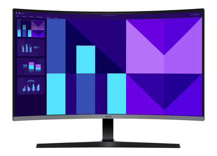 Samsung Monitor Curvo 32" FHD 100Hz Essential S3, LS32D396GANX