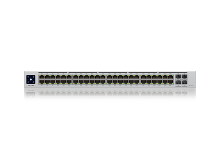 Ubiquiti UniFi Pro 48 PoE USW-Pro-48-POE Switch 48 Puertos Gigabit, 600W PoE y 4 SFP+