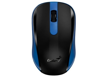 Mouse inalámbrico Genius NX-8008S vista frontal con receptor USB