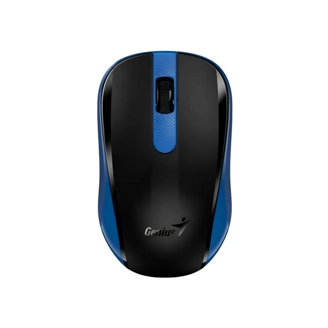Mouse inalámbrico Genius NX-8008S vista frontal con receptor USB