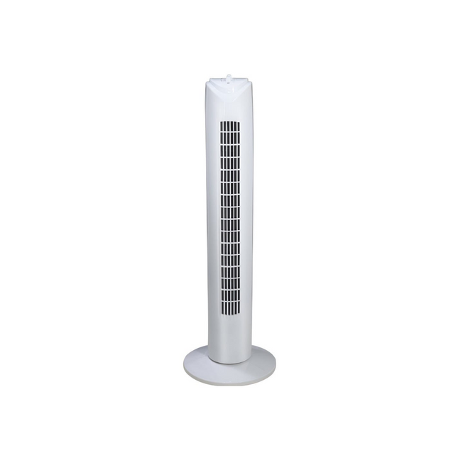 Ventilador de Torre CHIQ 29″ CQVJ29E1O1BW | 3 Velocidades | Temporizador 60 min | Oscilante | Blanco
