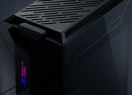 Case Gaming ASUS GR101 | Torre Media | Ventilación Mejorada | Diseño Compacto | Negro