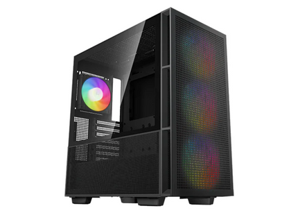Case Gaming DeepCool CH560 | Media Torre | Vidrio Templado Lateral | 3 Ventiladores ARGB 140mm