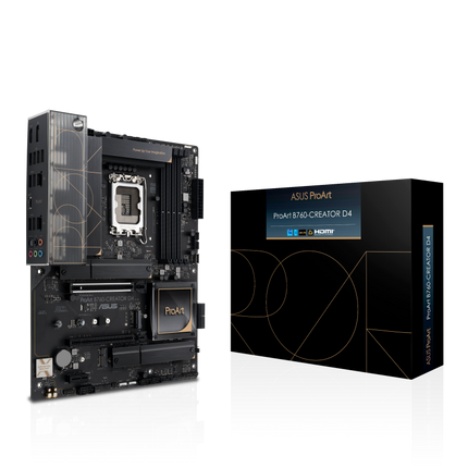 Tarjeta Madre ASUS ProArt B760-Creator D4 | LGA1700 | DDR4 | ATX | PCIe 4.0 | Wi-Fi 6 | Thunderbolt 4