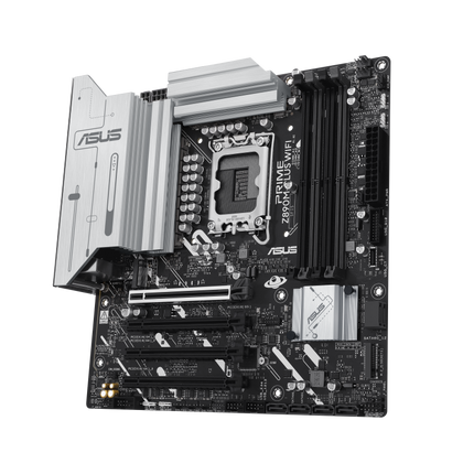 Tarjeta Madre ASUS PRIME Z890M-PLUS WIFI | LGA 1851 | DDR5 | 3x M.2 + 4x SATA | USB 3.2 | WIFI 7 | PCIe 5.0 | Aura Sync RGB