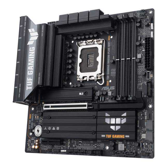 Tarjeta Madre ASUS TUF Gaming B860M-PLUS WIFI | LGA1851 | mATX | DDR5 | Wi-Fi 6