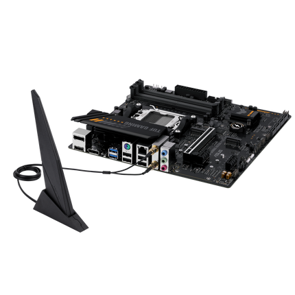 Tarjeta Madre ASUS TUF GAMING A620M-PLUS WIFI | AM5 | DDR5 | PCIe 4.0 | Wi-Fi 6