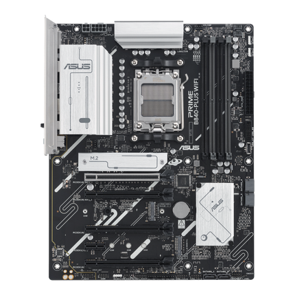 Tarjeta Madre ASUS PRIME B840-PLUS WIFI | AM5 | DDR5 | 4x M.2 + 6x SATA | USB 3.2 | WIFI 6 | PCIe 5.0 | Aura Sync RGB
