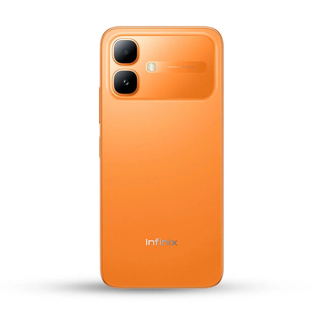 Infinix Celular 4GB + 128GB Naranja, Smart 20