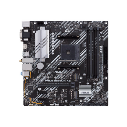 Tarjeta Madre ASUS Prime B550M-A AC | Micro ATX | DDR4 | Wi-Fi 6 | PCIe 4.0