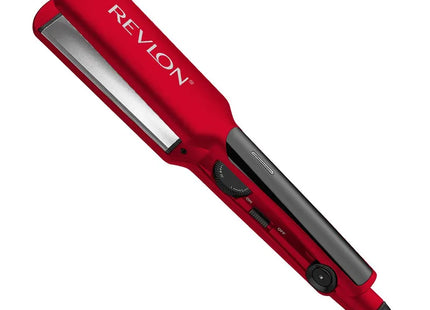 Alisadora Titanium Roja 2” Revlon | Para un alisado rápido y brillante en cabello largo o abundante