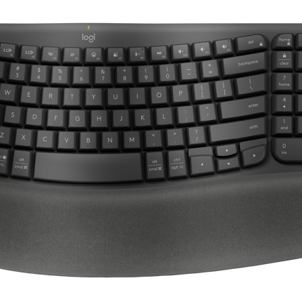 Teclado Logitech Ergo Wave Keys | Inalámbrico | Bluetooth | Inglés