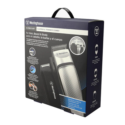 Cortador de cabello + detallador Westinghouse WH1148 | Recargable | Uso en cabello, barba y cuerpo