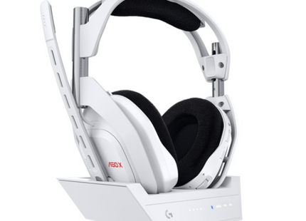 Headset Logitech A50 X Lightspeed Wireless Gaming + Base Station | Sonido Dolby Atmos | Conectividad inalámbrica