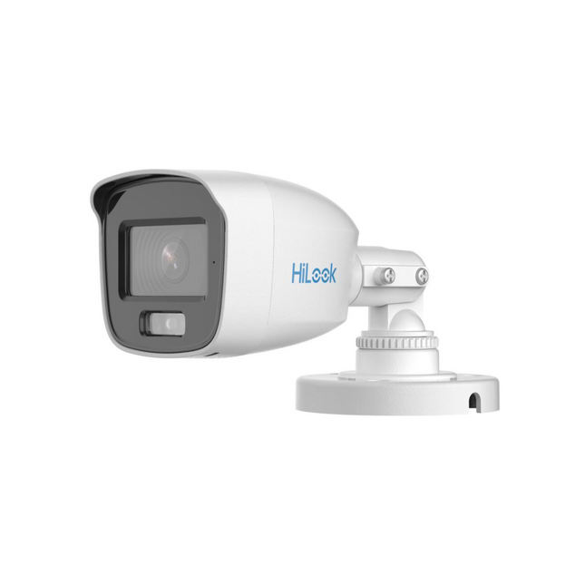 Cámara de Seguridad Analógica Hikvision HiLook THC-B129-PS | 2MP | 2.8mm | Bullet | Audio Integrado | Exterior