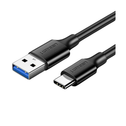Cable UGREEN US184 | USB-A 3.0 a USB-C | 1 Metro | Transferencia Rápida | Negro