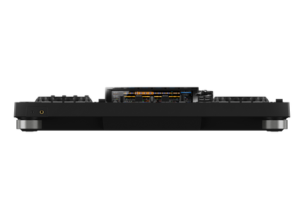 Pioneer DJ XDJ-RX3 vista de conexiones traseras: USB, salida master XLR y phono