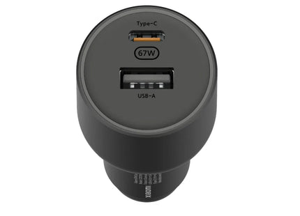 Xiaomi Cargador para carro 67W USB-A y USB-C, CC07ZM