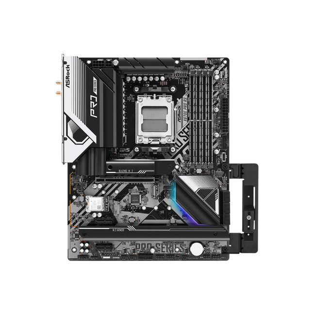 Tarjeta Madre ASRock X670E PRO RS DDR5 | ATX | AM5 | DDR5 hasta 6600+ MHz | PCIe 5.0 | Wi-Fi (según modelo)