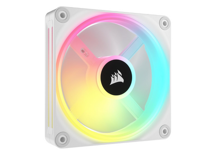 Abanico Corsair QX140 RGB White | 140mm | PWM | Iluminación iCUE LINK