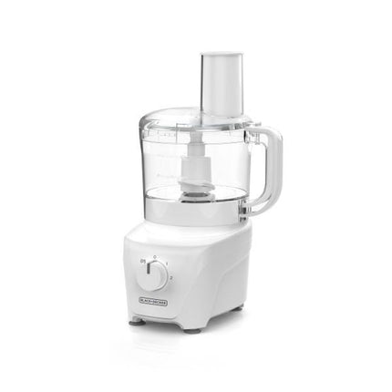 Procesador de Alimentos Black+Decker FP4342‑2WDLA | 8 Tazas | 450 W | Mezcla | Rebana | Ralla | Acero Inoxidable