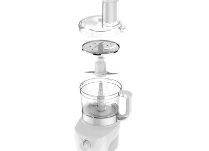 Procesador de Alimentos Black+Decker FP1337 | 8 Tazas | 450 W | 2 Velocidades + Pulso | Acero Inoxidable